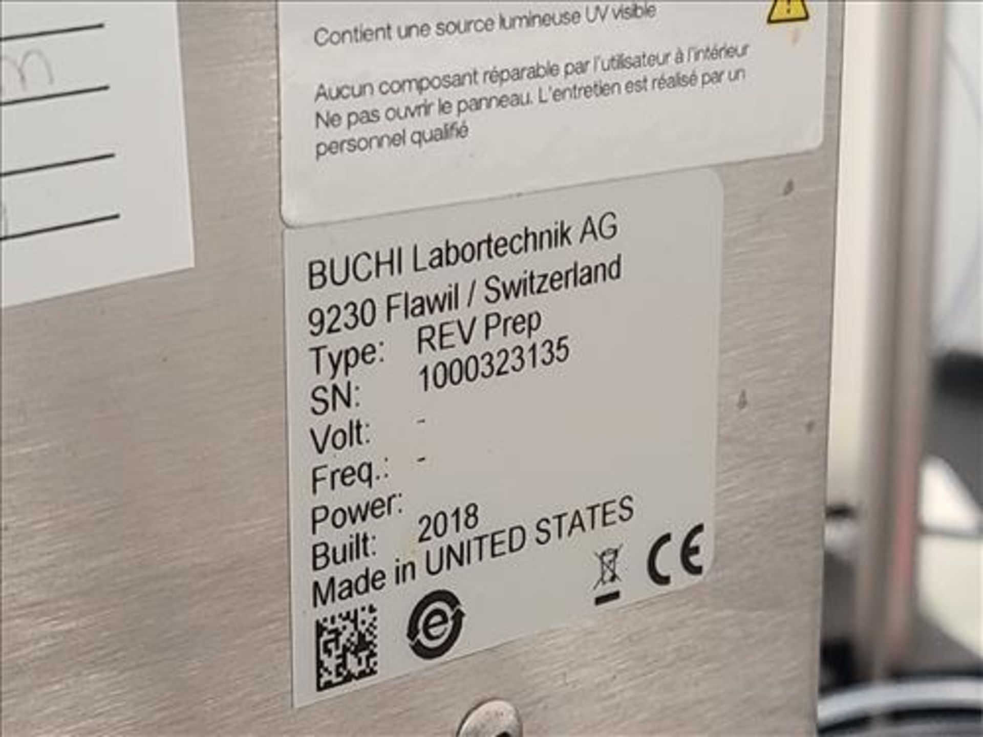 Buchi purification system, mod. Reveleris Prep, s/n 1000323135 (2018) w/ Buchi FlashPure flash - Image 4 of 9