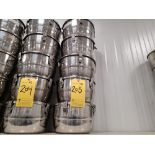 (5) Onyx airtight s/s storage container, 6 L cap. [Loc. Processing 1, Lab]
