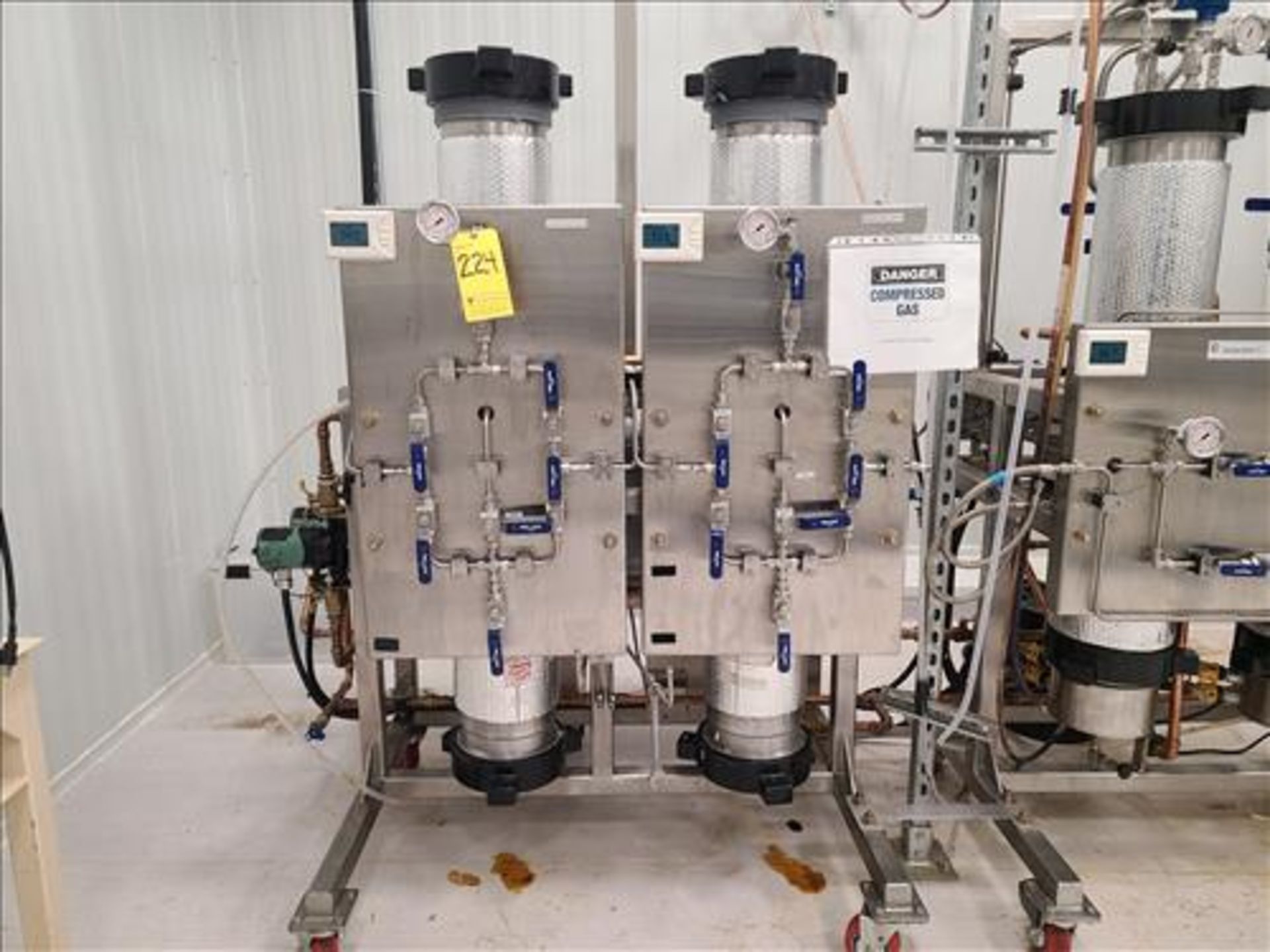 Eden Labs Cannabis extraction system, s/n 0261, incl.: Eden Labs s/s accumulator c/w Graco E-FLODC - Image 22 of 36