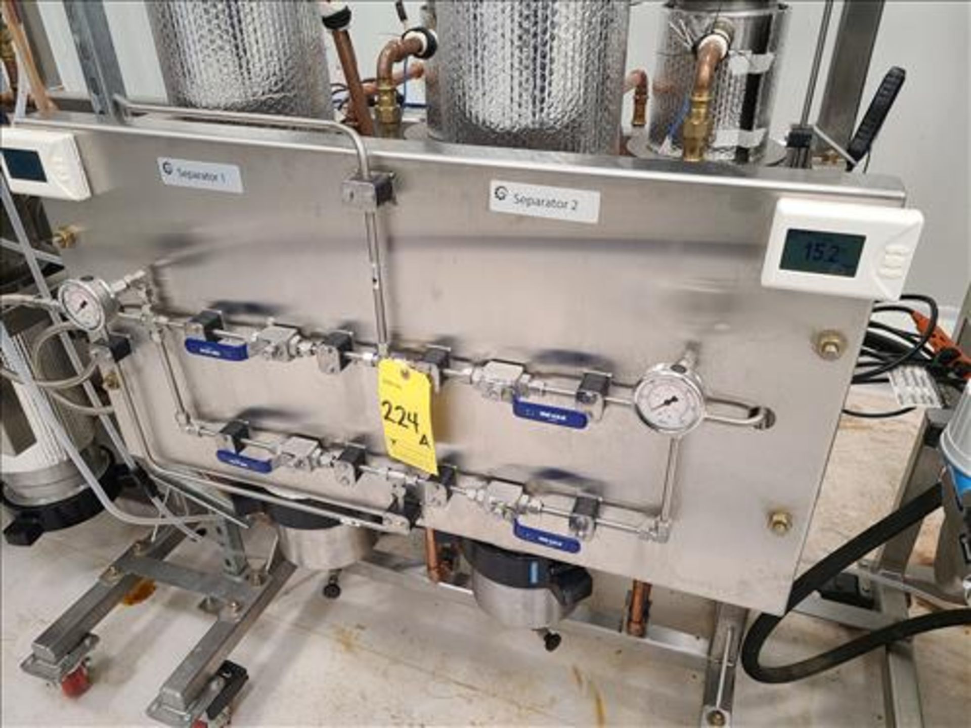 Eden Labs Cannabis extraction system, s/n 0261, incl.: Eden Labs s/s accumulator c/w Graco E-FLODC - Image 15 of 36