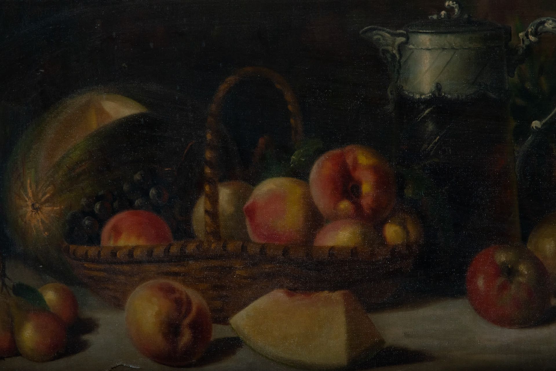 Still life, Spanish school of the early 19th century - Image 2 of 6