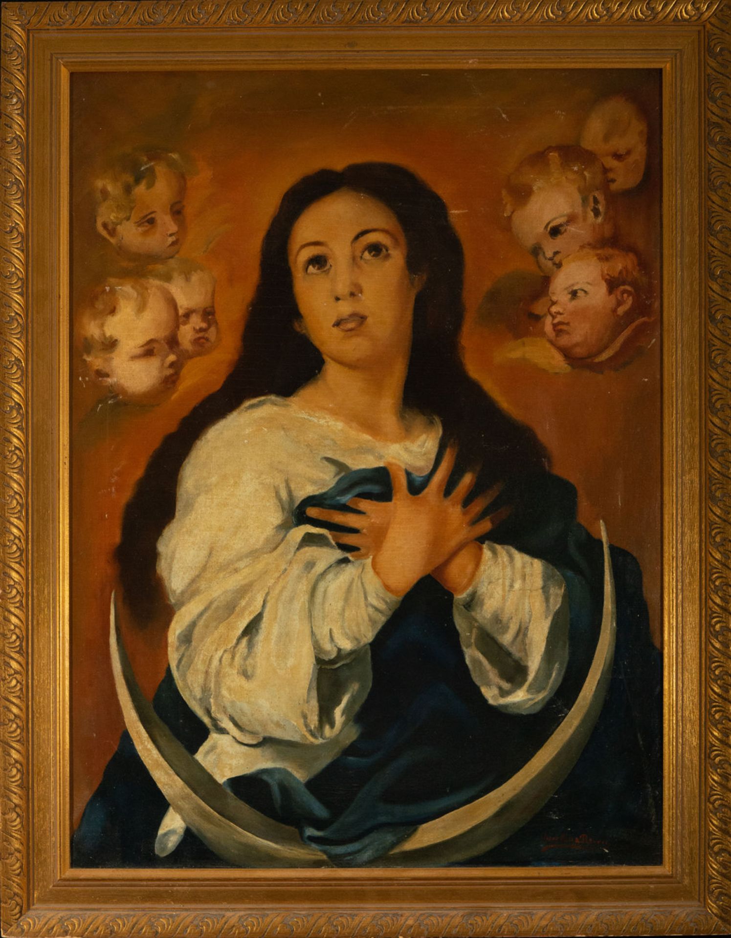 Immaculate Conception, 19th century Spanish school