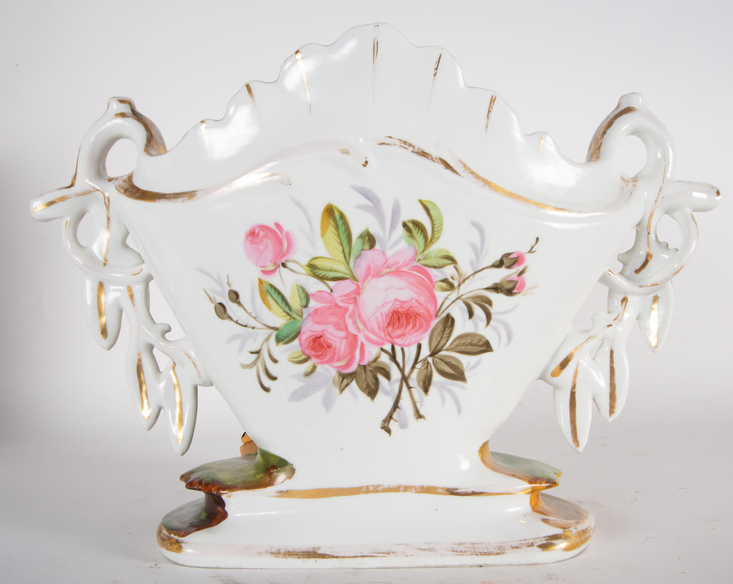 Three-piece trim in German porcelain, 19th century - Image 5 of 13