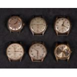 Lot of 6 vintage watches 20th century