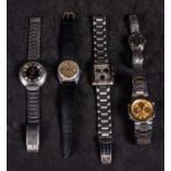 Lot of 5 vintage watches 20th century