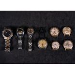 Lot of 7 vintage watches 20th century