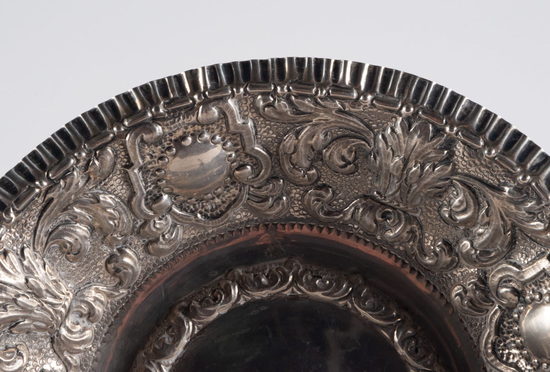 Fruit bowl in Sterling Silver, Cordoba hallmarks, 19th century - Bild 2 aus 5