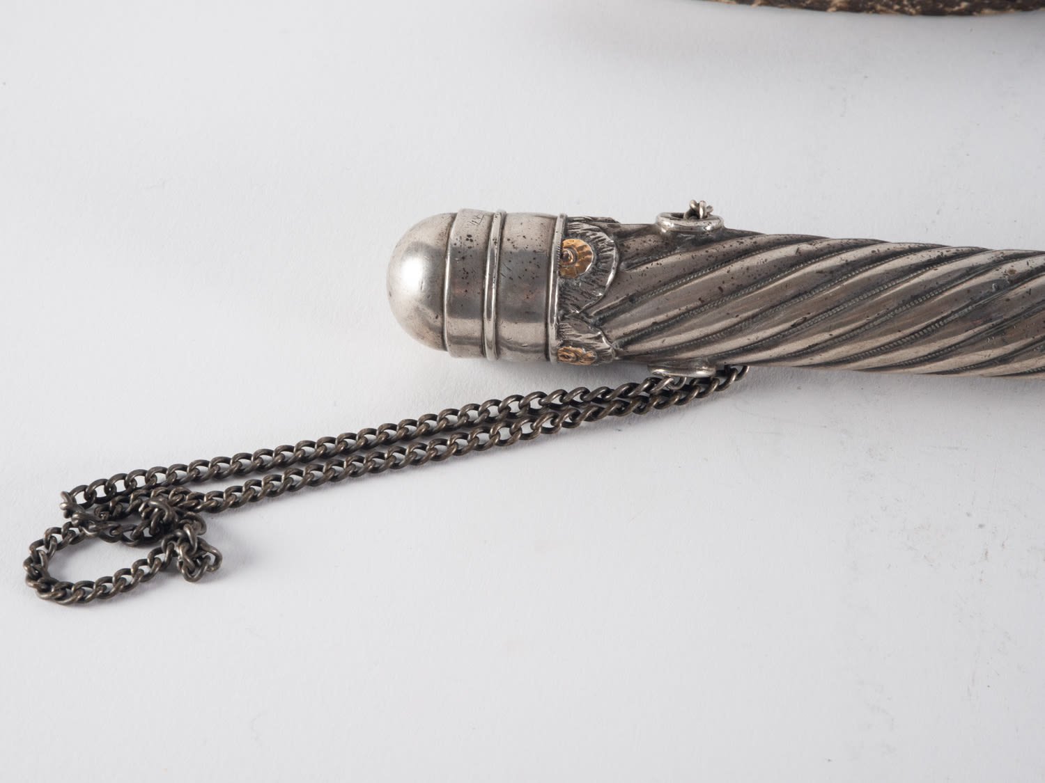 19th C Argentinian Horse Whip in Silver - Image 3 of 3
