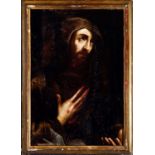 Saint Francis of Assisi, Italian school, 17th century