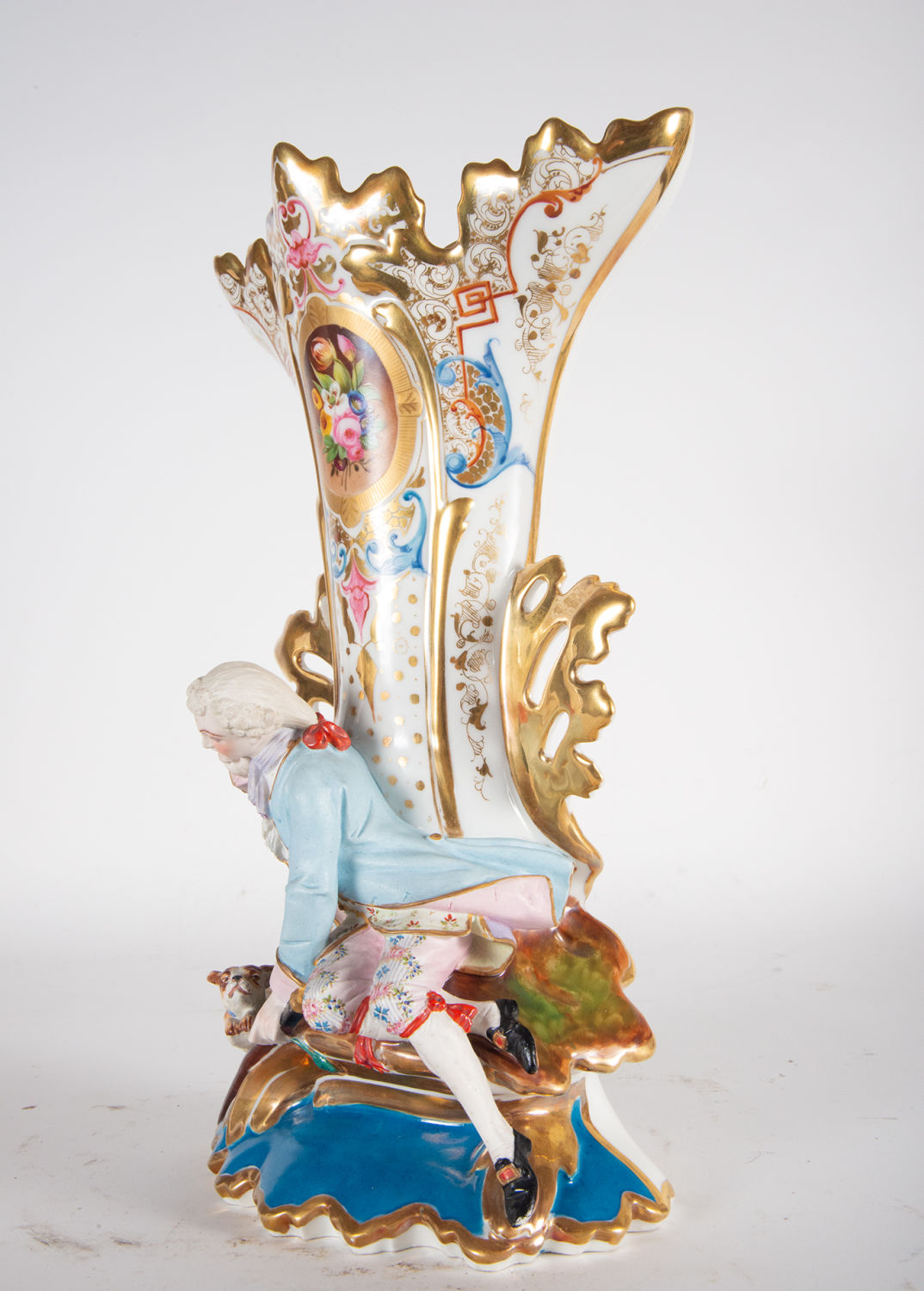 Three-piece trim in German porcelain, 19th century - Image 10 of 13