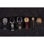 Lot of 6 vintage watches 20th century