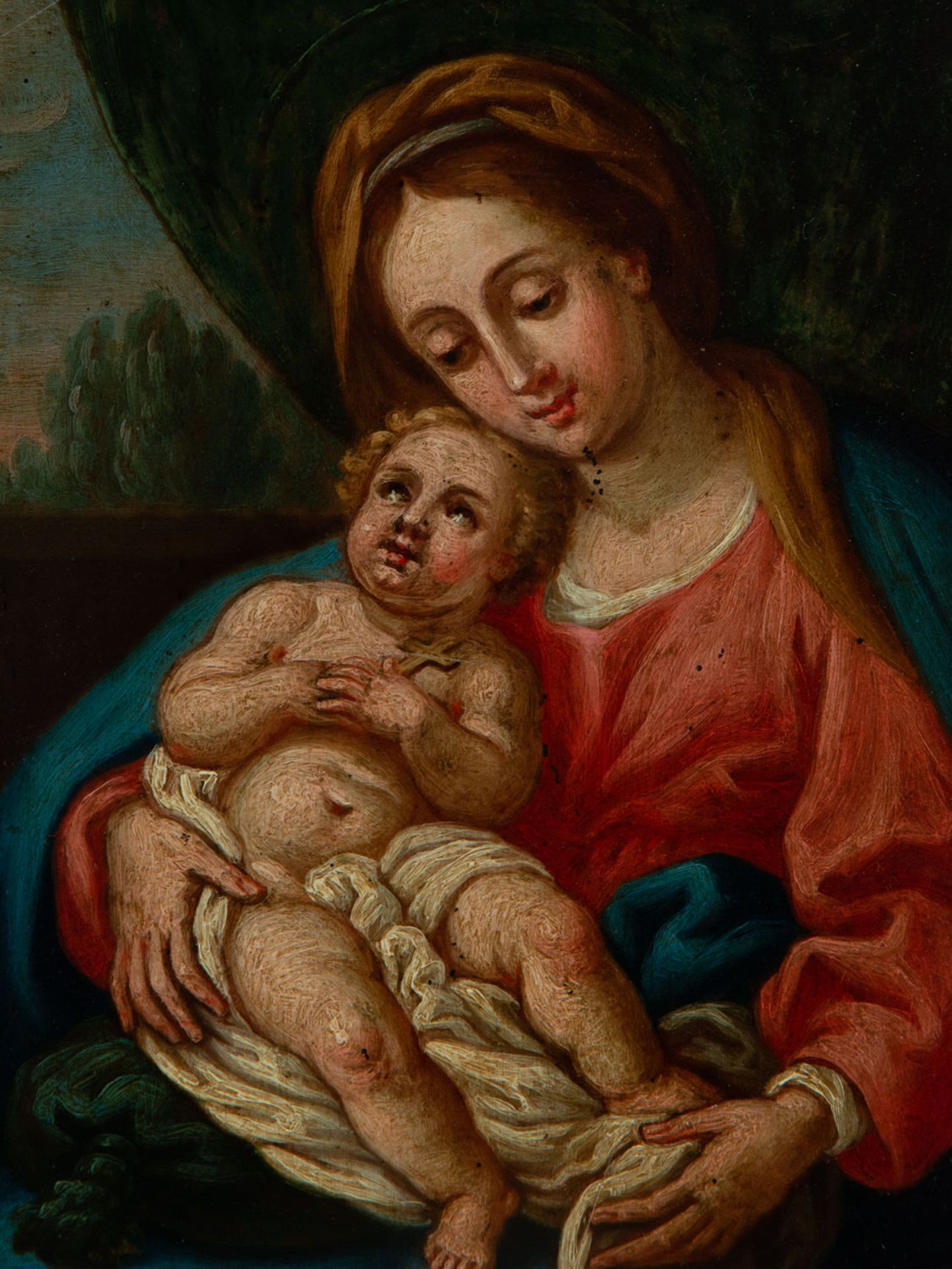 Madonna with Child, 18th century Italian school - Image 2 of 5
