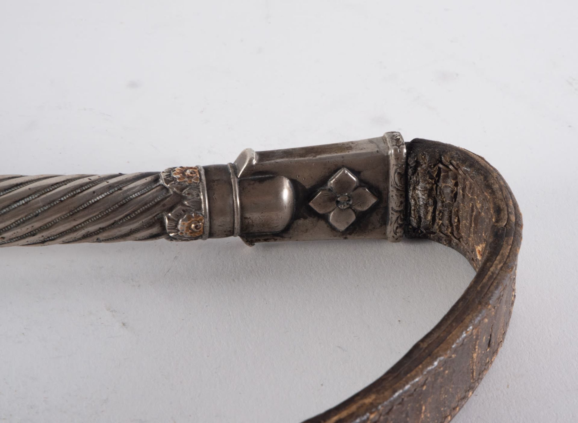 19th C Argentinian Horse Whip in Silver - Image 2 of 3