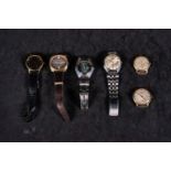 Lot of 6 vintage watches 20th century