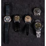 Lot of 5 vintage watches 20th century