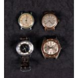 Lot of 4 vintage watches 20th century