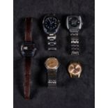 Lot of 5 vintage watches 20th century