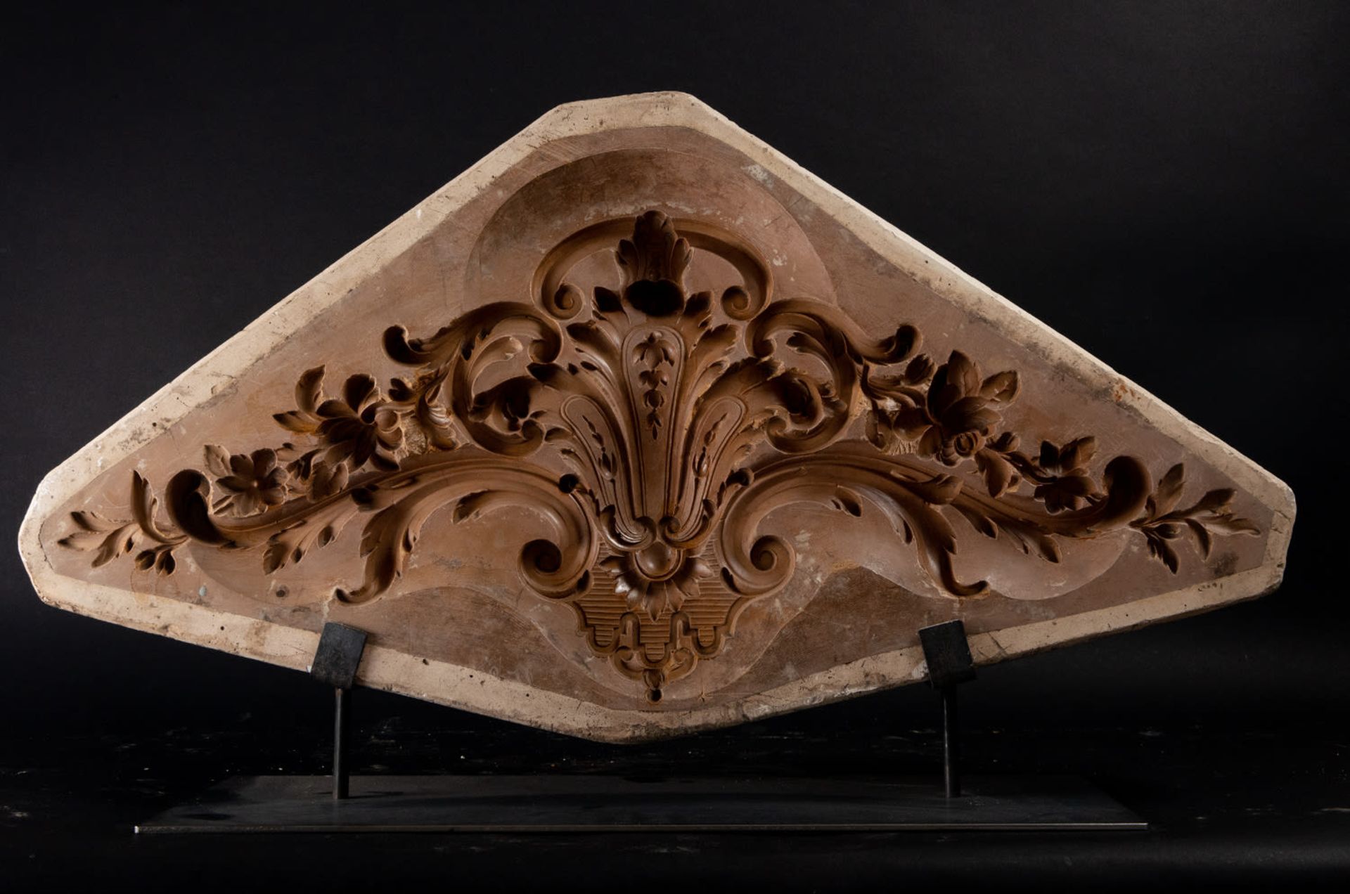 Plaster Mold for Rococo Ceiling, 18th century