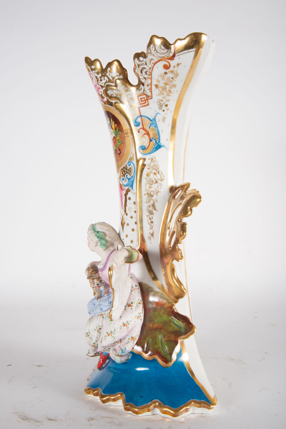 Three-piece trim in German porcelain, 19th century - Image 6 of 13
