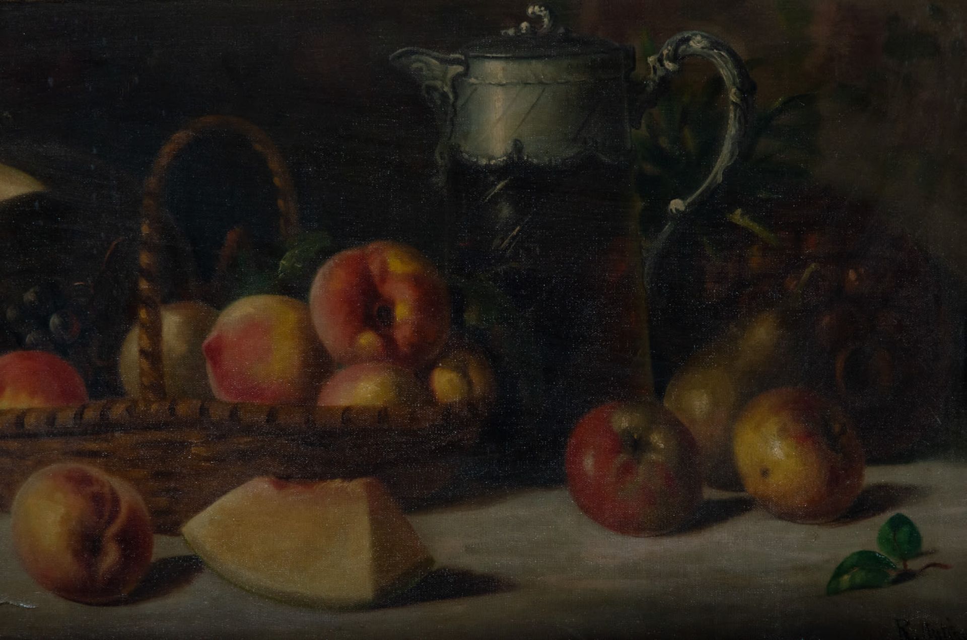 Still life, Spanish school of the early 19th century - Image 6 of 6