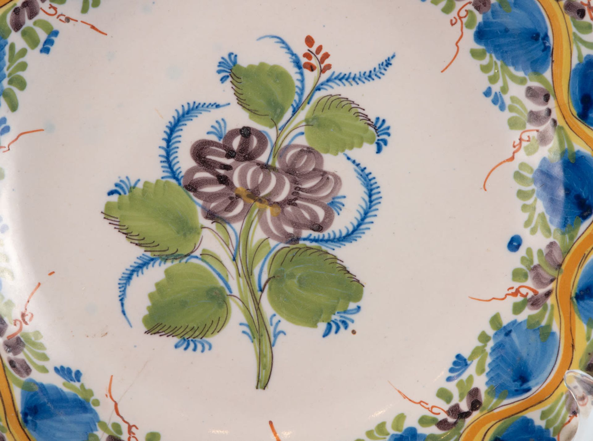 Ceramic plate from Manises, 20th century - Image 2 of 3