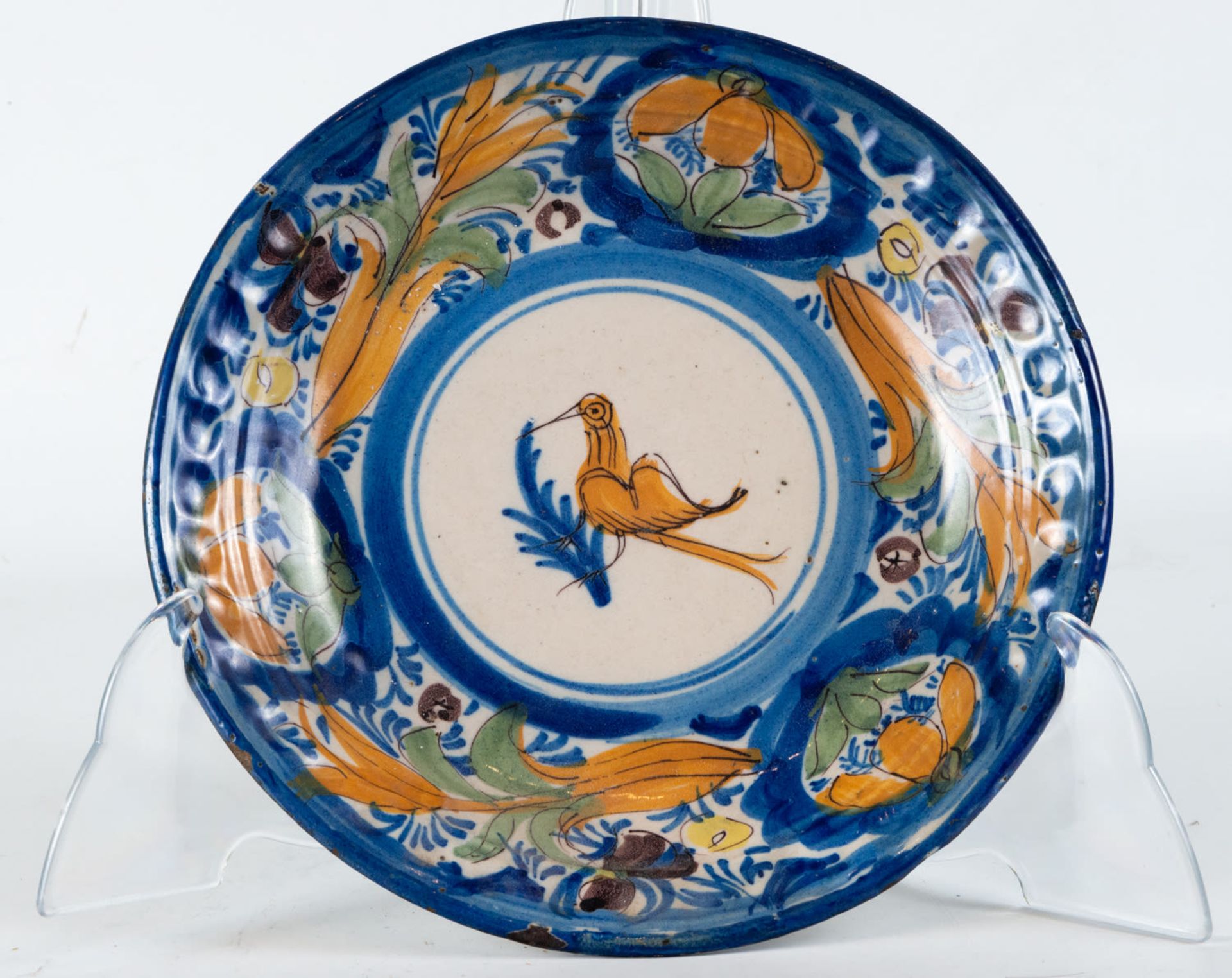 Ceramic plate from Manises, 20th century