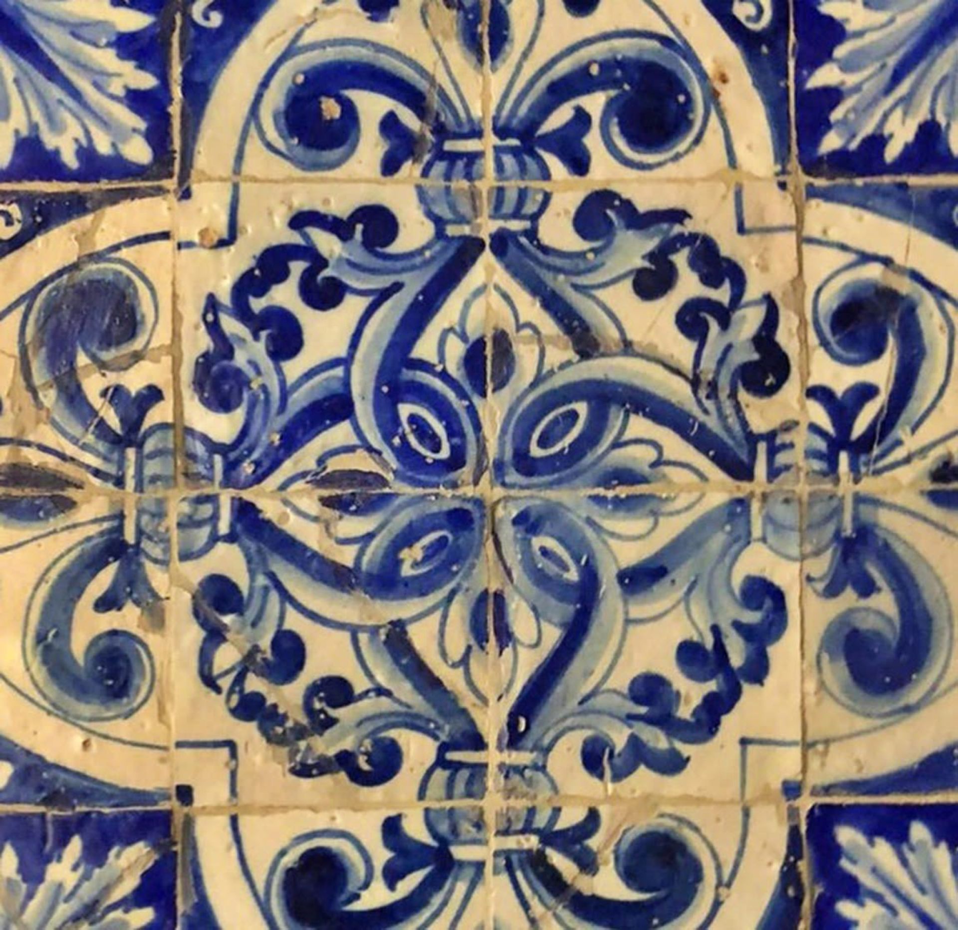 Panel of Portuguese Azulejos from the 17th century - Image 5 of 5