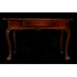 Dutch colonial desk in mahogany wood, Netherlands Antilles, 18th century