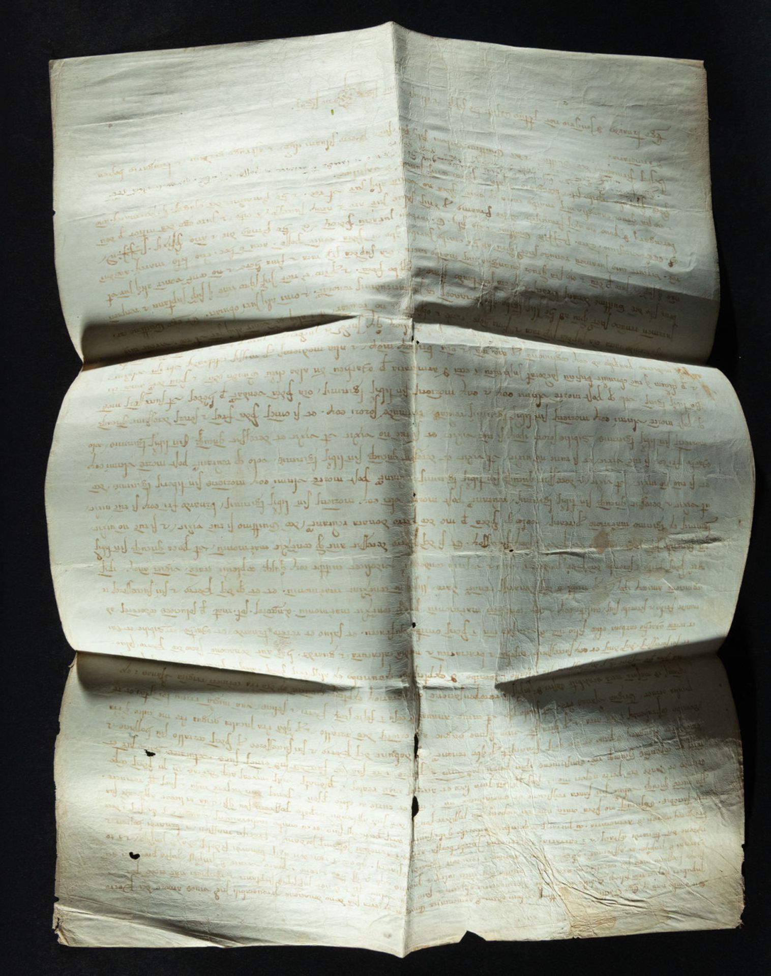 Parchment, 14th century - Image 6 of 6