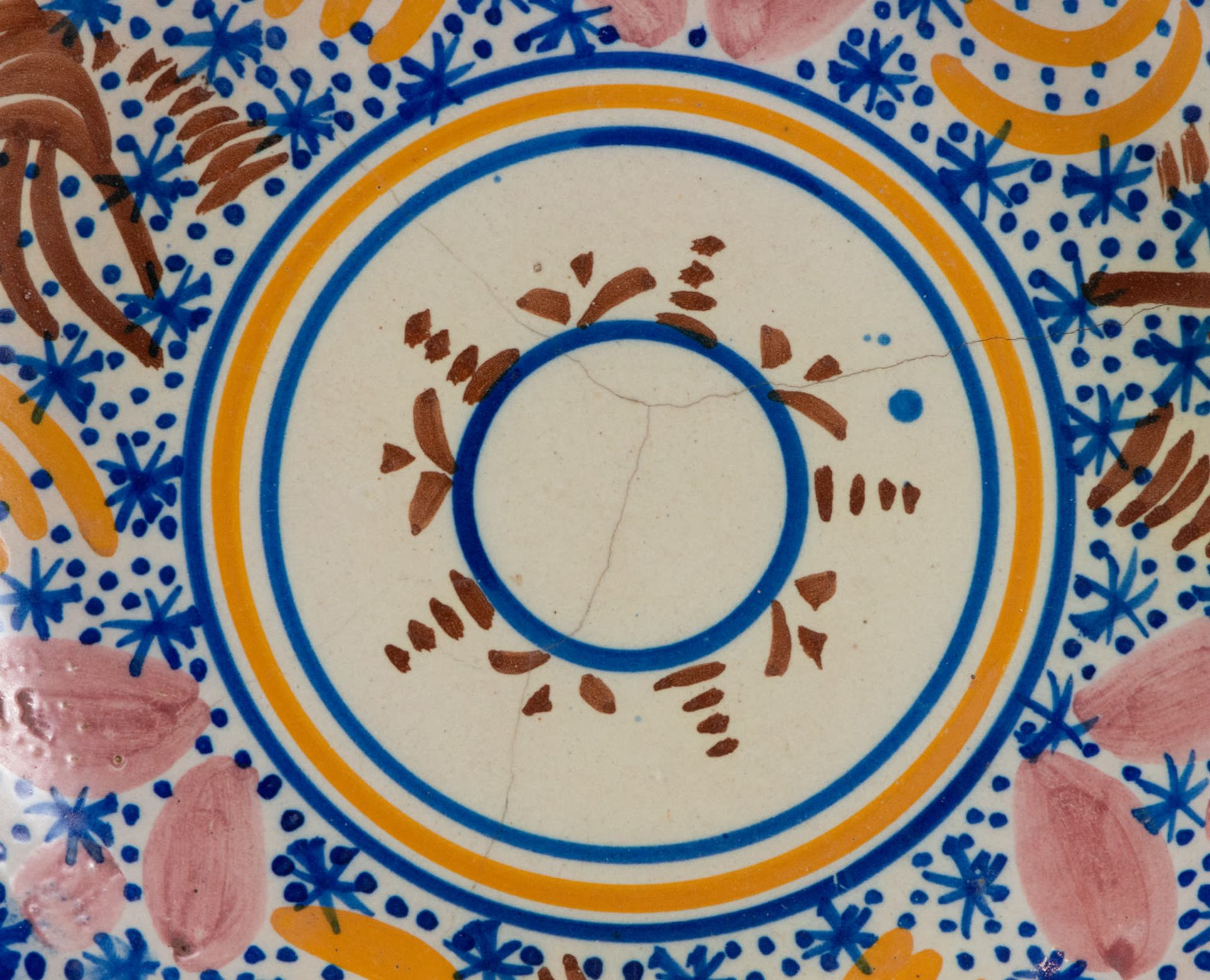 Ceramic plate from Manises, 20th century - Image 2 of 3