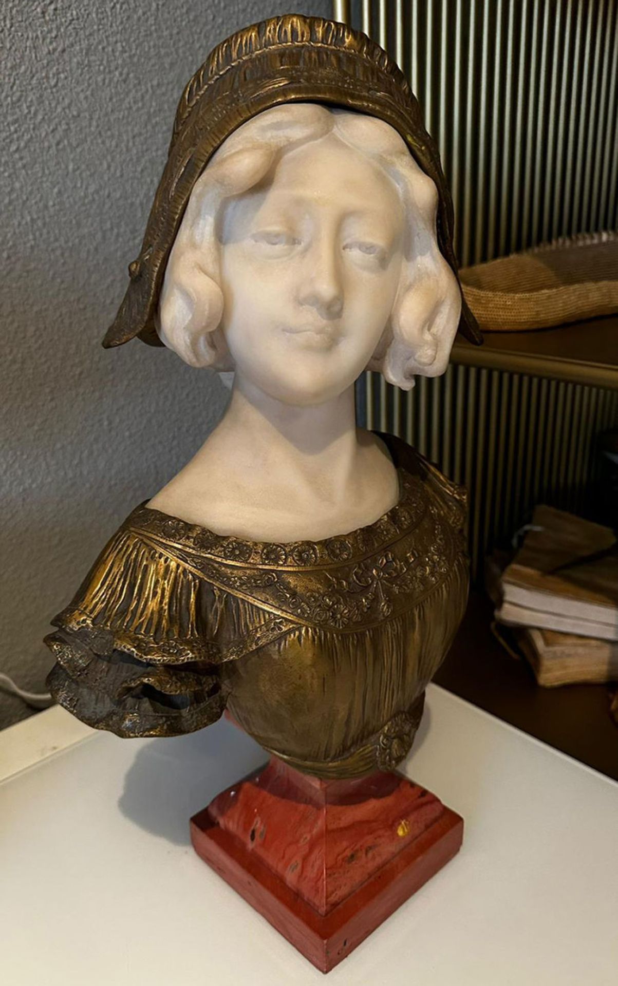 Fortunato Gory (1895 - 1925), Paris, Bust of a Young Girl - Image 2 of 10