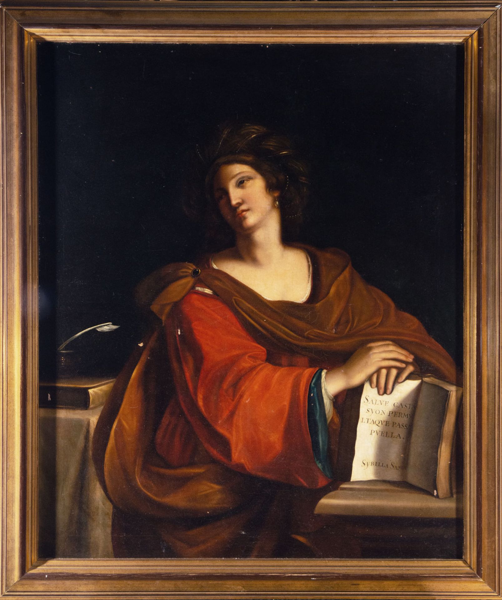Sibila Samia, after Francesco Barbieri 'El Guercino', 18th century Italian school