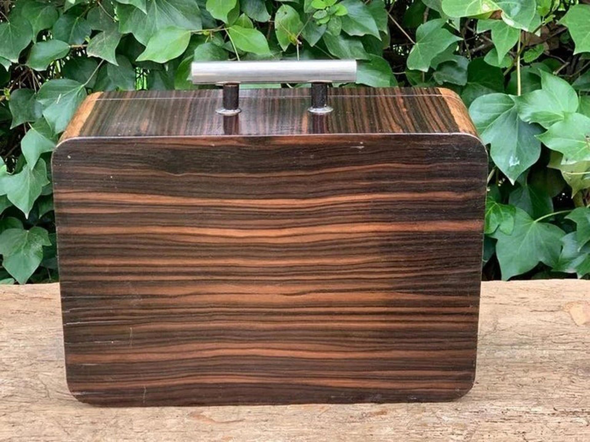 Art Deco box in Rosewood marquetry, 20th century - Image 6 of 6