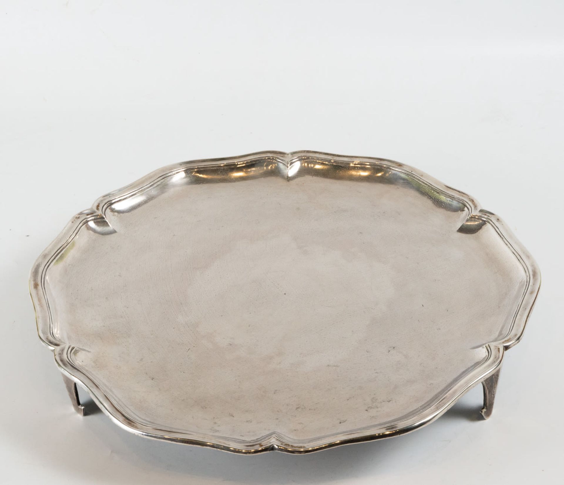 Elizabethan sterling silver tray, second half of the 19th century - Bild 2 aus 5