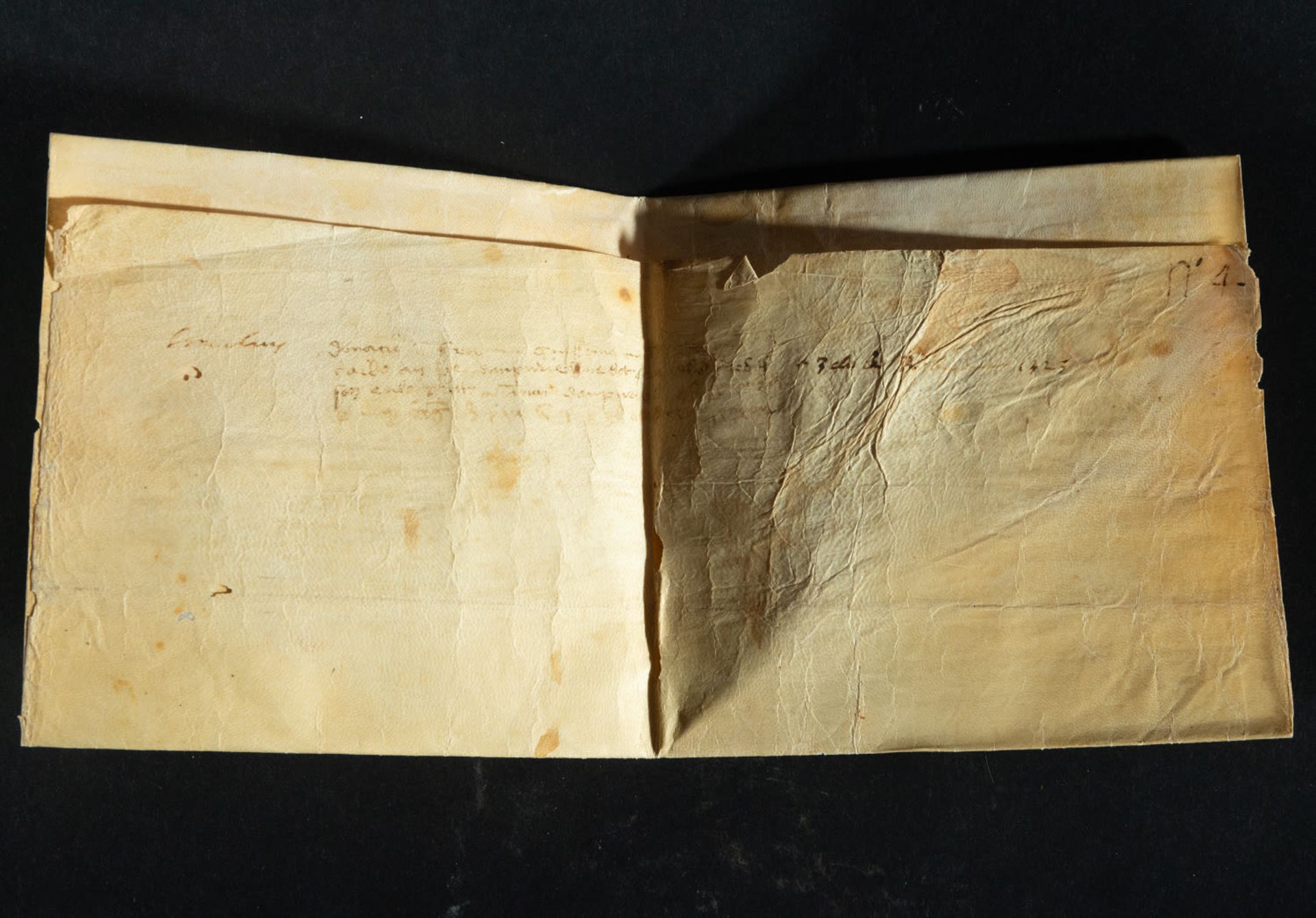 Parchment, 14th century - Image 5 of 6