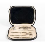 Manicure Set in Sterling Silver, 19th century