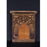 Gothic Tabernacle Door transformed into frame, 14th - 15th centuries