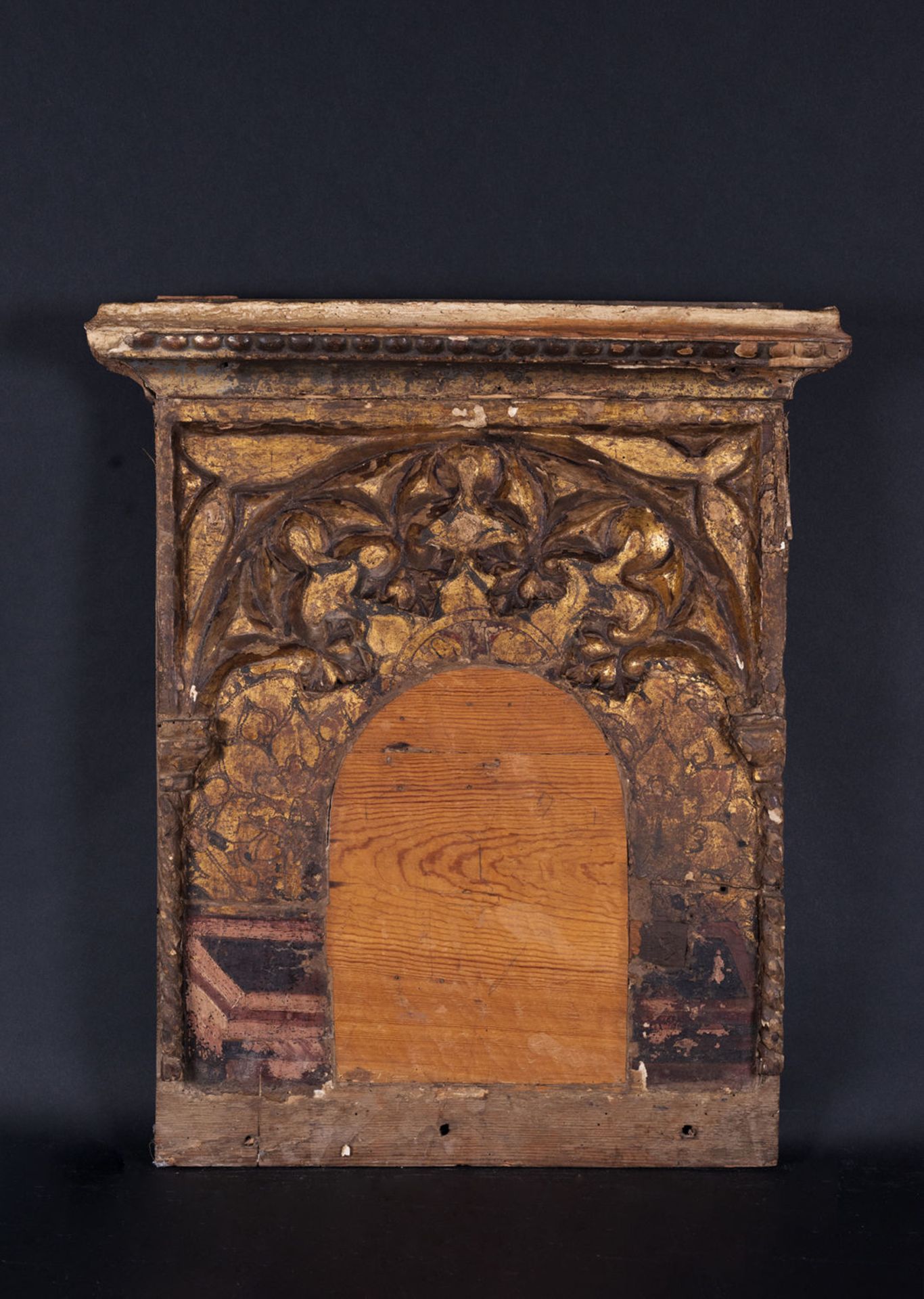 Gothic Tabernacle Door transformed into frame, 14th - 15th centuries