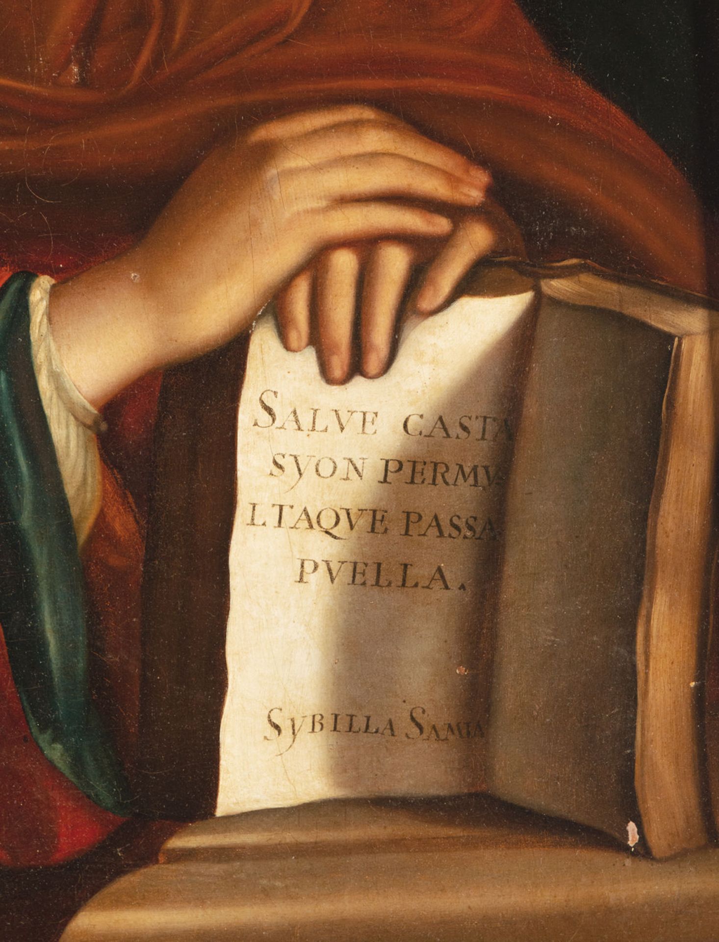 Sibila Samia, after Francesco Barbieri 'El Guercino', 18th century Italian school - Bild 6 aus 13