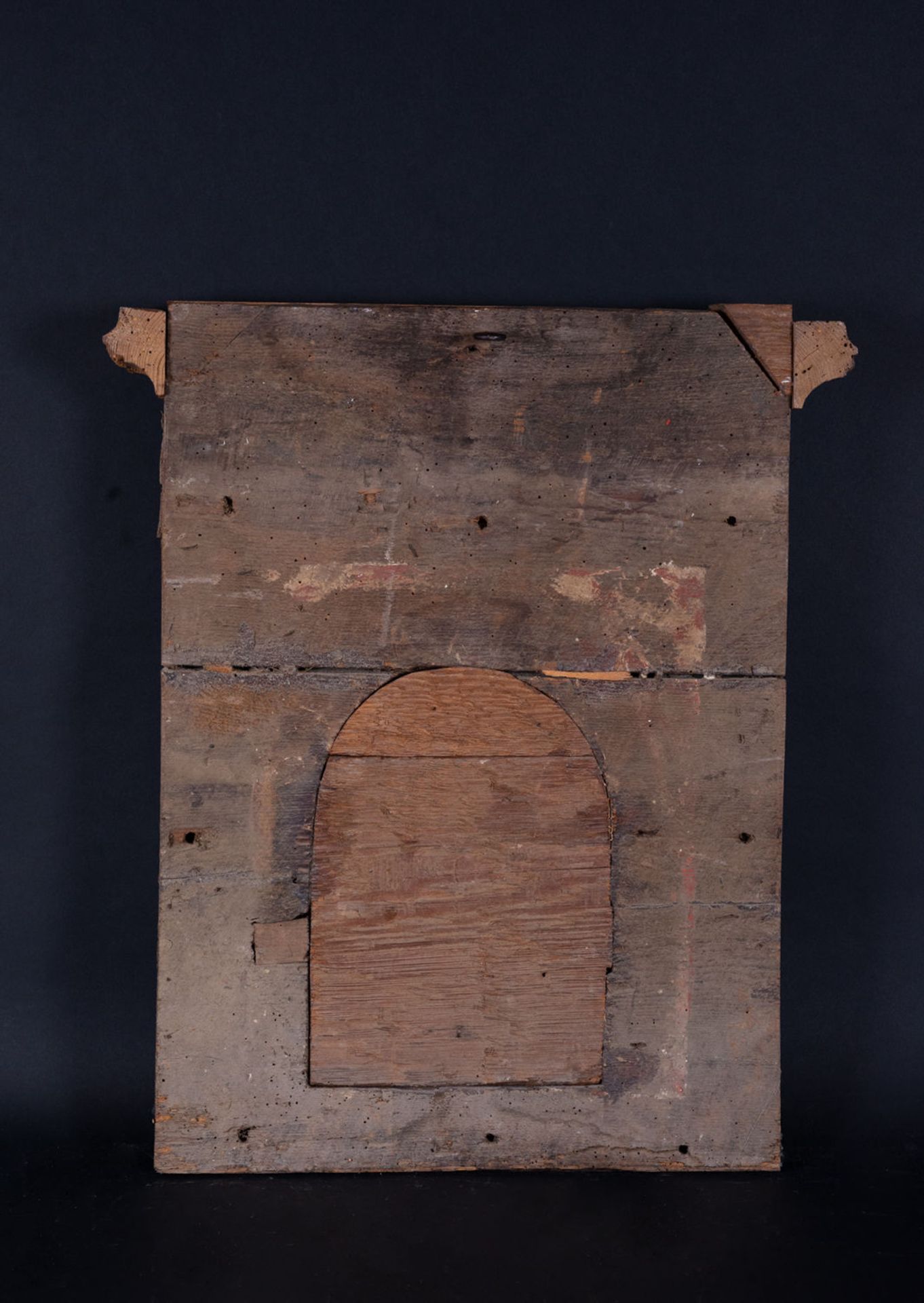 Gothic Tabernacle Door transformed into frame, 14th - 15th centuries - Image 2 of 2