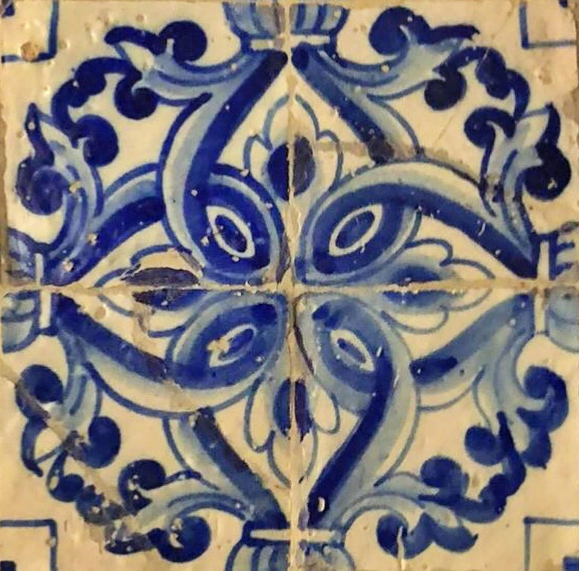 Panel of Portuguese Azulejos from the 17th century - Image 3 of 5