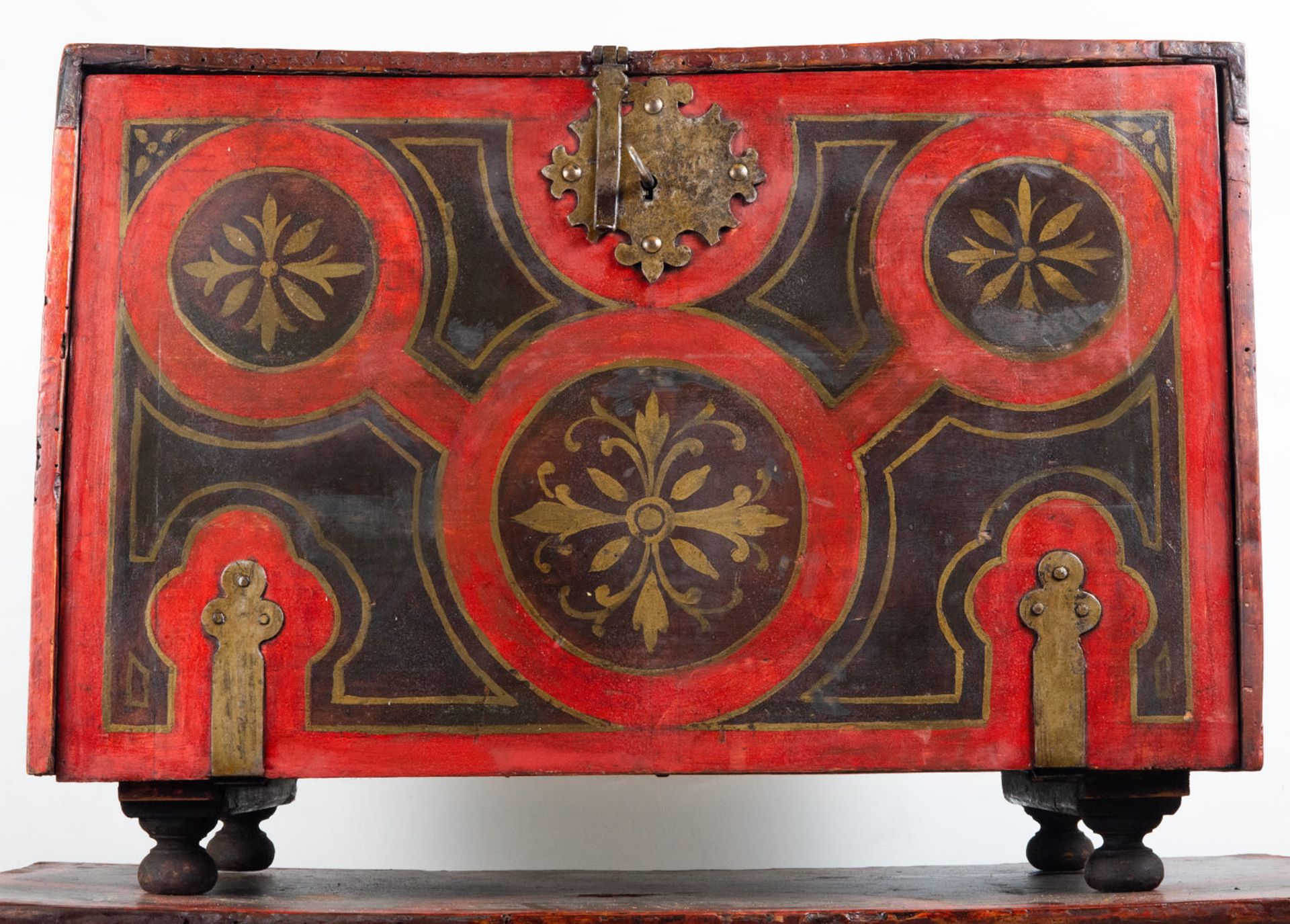 Mexican colonial style chest, 19th century