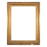 Smooth frame in gilded wood, XIX - XX century
