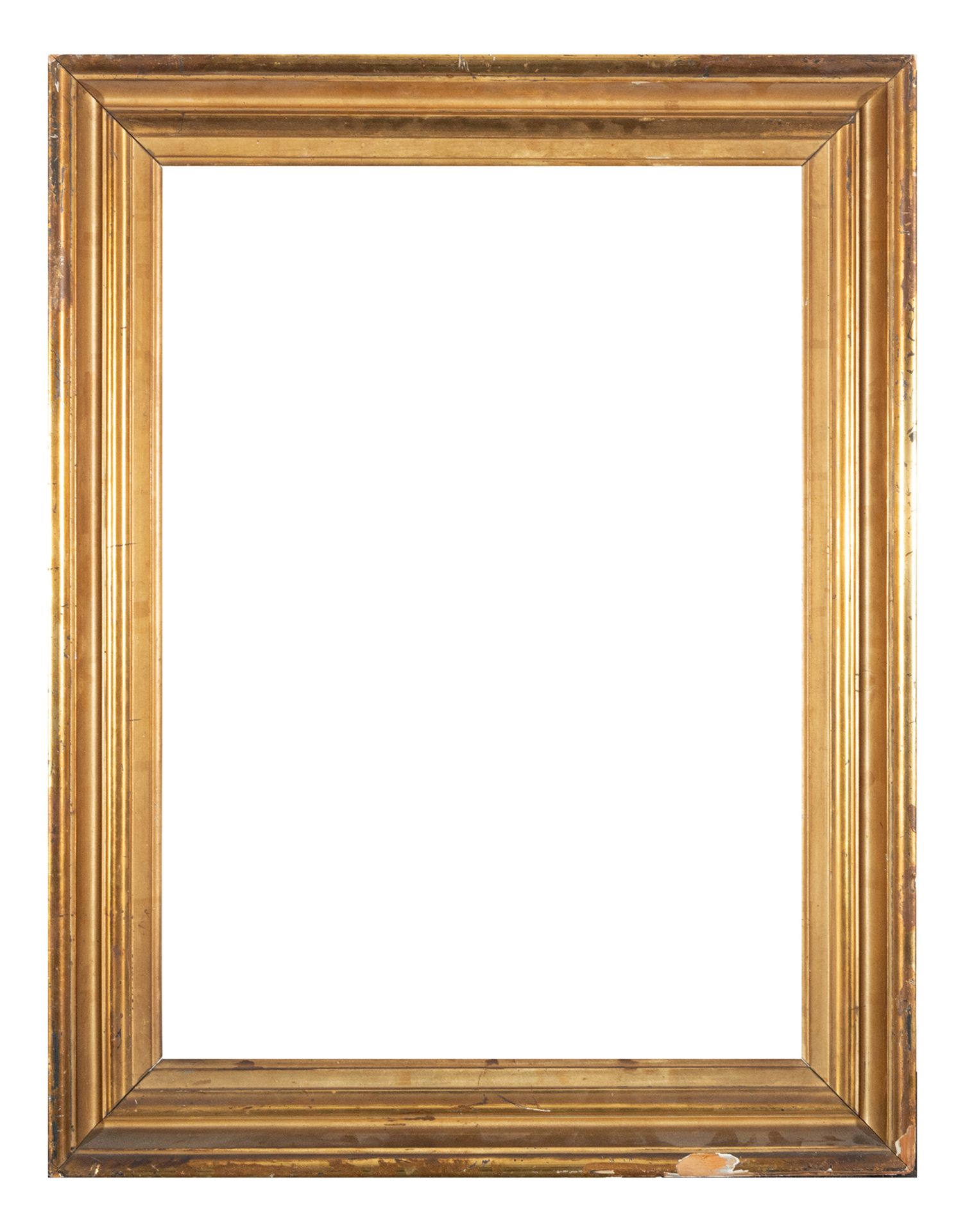 Smooth frame in gilded wood, XIX - XX century