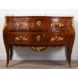 Important French chest of drawers Louis XV original stamped Antoine Mathieu Criard, 18th century