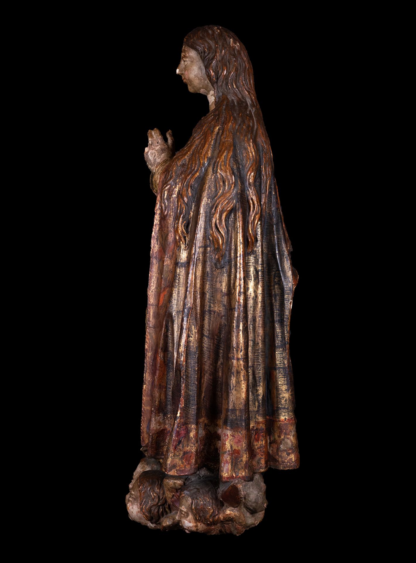 Important Carving of the Immaculate Virgin, Castilian school of the 16th century, circle of Gregorio - Image 10 of 10