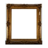 Important Louis XV style frame in wood and gilt trim, late 19th century