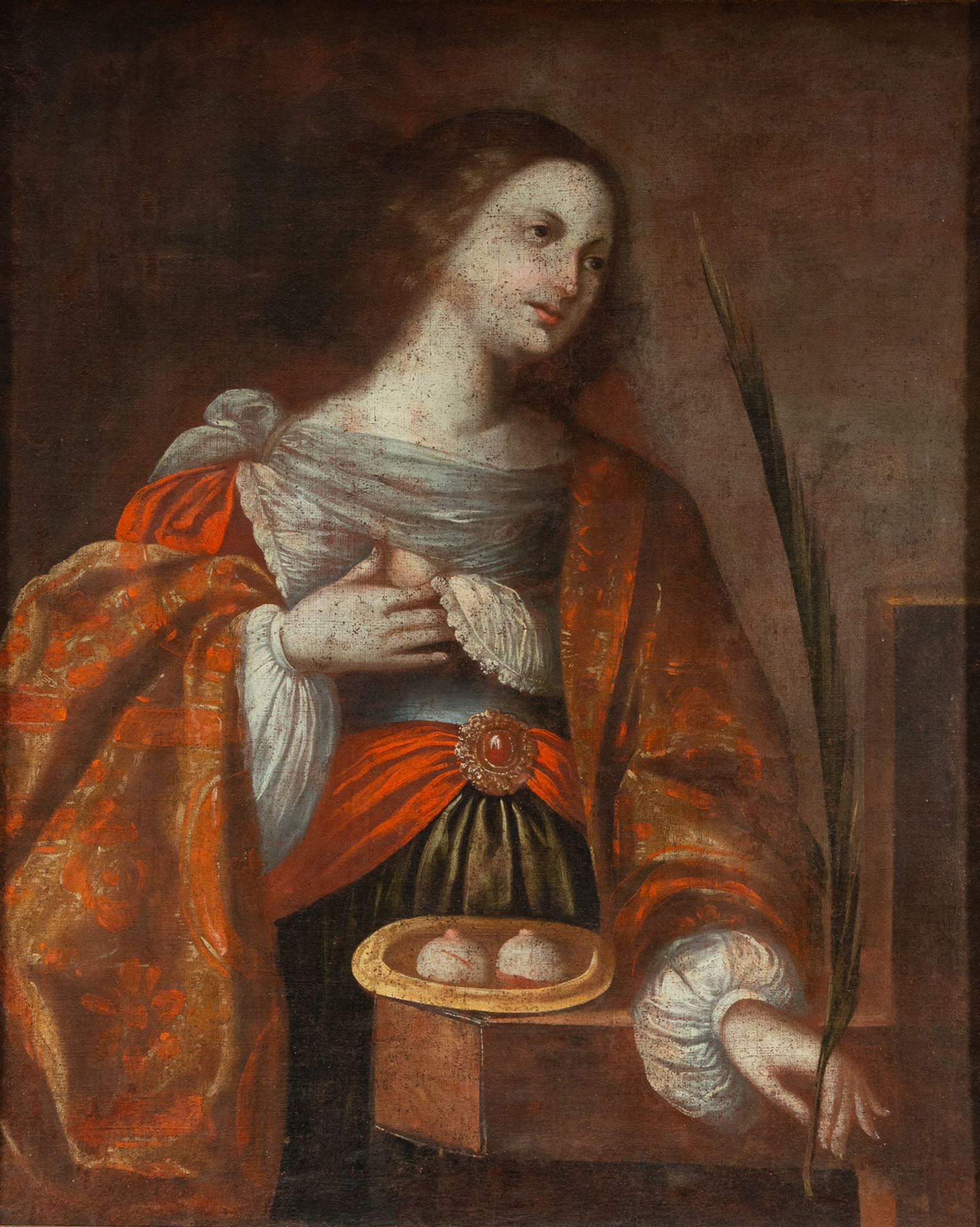 Saint Agatha of Catania, Italian school of the 17th century - Image 3 of 6