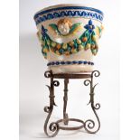 Large Ceramic Planter from Triana, late 19th century