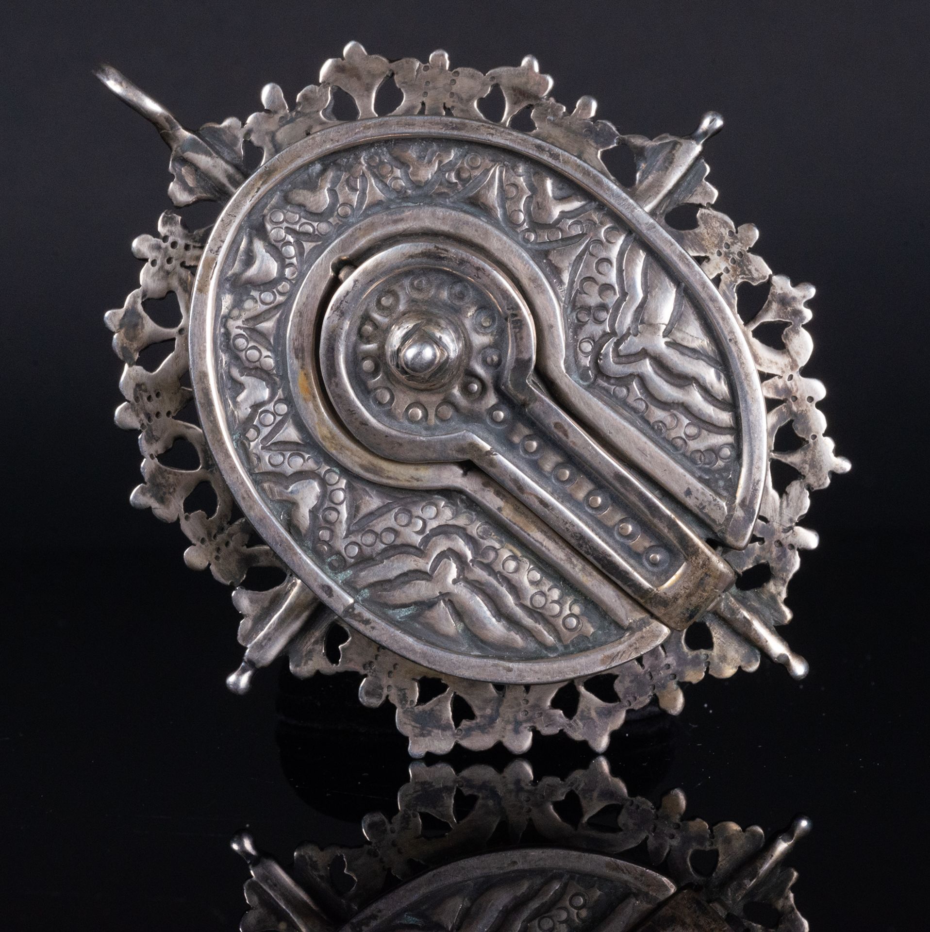 Reliquary in Silver, XIX century
